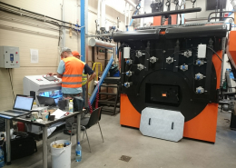 500kg/h biomass steam boiler installed