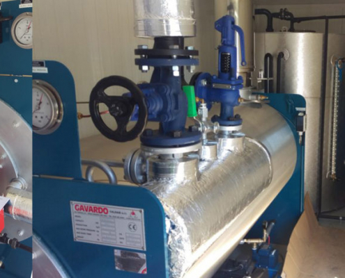 Container boiler houses