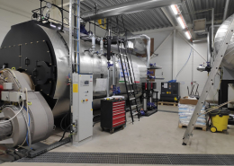 Dual fuel 10 t/h steam boiler ready to go!