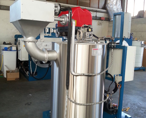 Vertical steam generators