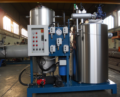 Vertical steam generators